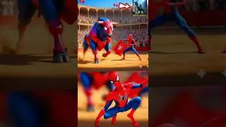 Superhero but bullfight 🐂🦸💪#marvel #bullfight #trending #viralshorts
