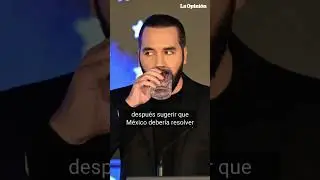Bukele cuestiona la 