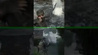 EXPLOSION IN WATER COMPARISON (RISE OF THE TOMB RAIDER VS TLOU2)