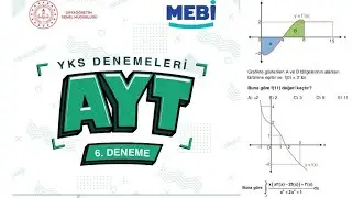 MEBİ AYT 6 İNTEGRAL SORULARI