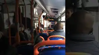 Stagecoach London BYD D8UR-DD ADL Enviro400EV bus stopping bell!
