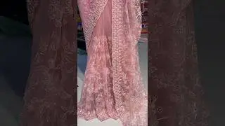 Order.8630954375☎️📞Free Delivery🚚 Most Viral full zari net saree design 😍 #shrots #shortsfeed