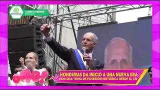 OMG: Honduras da inicio a una nueva era con toma de posesión PRESIDNECIAL histórica .