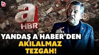 YANDAŞ A HABER'İN KİRLİ OYUNU İFŞA OLDU! Özgür Özel canlı yayında patlattı! Bu kadarına da pes!