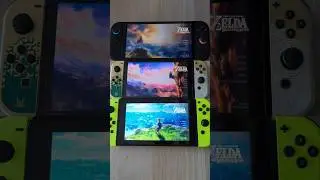 Zelda Breath Of The Wild- Nintendo Switch 2 vs Switch OLED vs Switch Speed Comparison