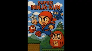 I play Jalico 1997 Famicom (Nintendo) Satellaview game Super Ninja-kun for the first time.