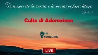 Culto di adorazione con il Pastore Gennaro Rosato 25/01/2026