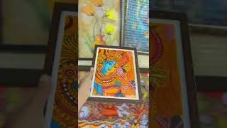 MuralPainting #frames #mural #gift #sivasakthi #keralamurals #newworks #framework #glassframe #siva