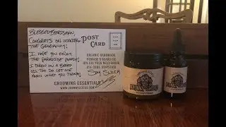 Johnny Slicks Grooming Essentials Product Review | Beard Oil and Hair Pomade - Highly Recommend!!!