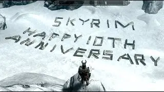 Skyrim10周年記念　詳細は動画説明文にて
