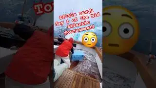 A bit rough offshore Mid Atlantic Fishing Tournament- #fishing #fishingvideo #boat