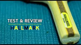 Test & Review New Blade Table Tennis '' Hallmark Enigma ''