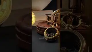 Brass Sundial Compass | Vintage Nautical Navigation Tool for Collectors & Adventurers  #brassdecor