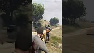 🚓🔥 Police vs Michael Ka Full Action Scene! 😱  GTA V Shorts