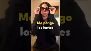 👓👟 Real Spanish with real actions