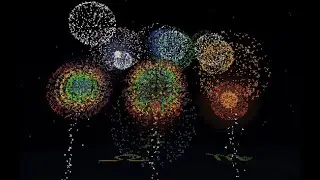 #New #Years #Fireworks #Display in #minecraft #creative