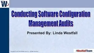 Conducting Software Configuration Management Audits