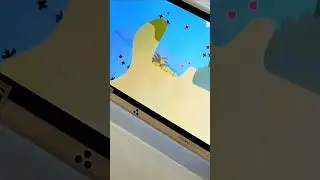 Trimui Smart Pro Game Test Loco Roco 2 #trimuismartpro #handheld #gaming #locoroco #retro #psp #fyp
