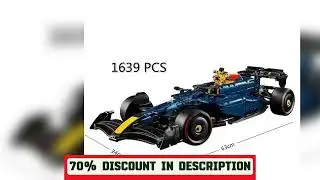#2025 New Technology 42206 Formula One Racing Red Bull Team RB20 F1 Assembled Building Blocks Car M