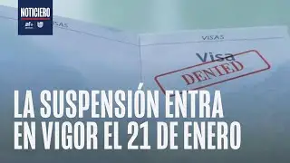 Estados Unidos suspende tr&aacute;mite de visas para inmigrantes de 75 pa&iacute;ses