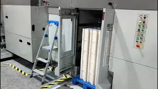 Full stripping videos on Bobst die cutting machine,self made blanking tools #diemaker #boxmaker