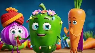 Aalu Ki Nikli Baraat 🥔🎉 | Funny Vegetable Wedding | Kids Cartoon Song