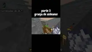 GRANJA DE ALDEANOS Parte 3 #minecraft #granjademobs #minecraftbedrock #granjasminecraft