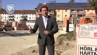 Videoblog BGM 2018-11-20 Neue Wohnungen Oberbayerische Heimst&auml;tte