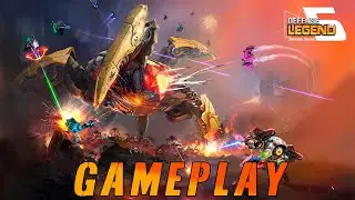 Defense Legend 5: Survivor TD. Gameplay. Геймплей.