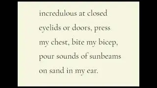 Daniel Haehl   The Purring Alarm Clock (Poetry Video 1)