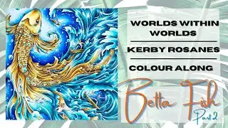 Colour Along | Worlds Within Worlds | Betta Fish | Part 2