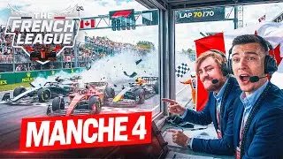LE CRASH AU DERNIER TOUR ... 🏎️ | THE FRENCH LEAGUE Ft ⁨@etienne_moustache - CANADA #4