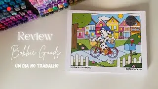 Um dia no trabalho Bobbie Goods Review Coloring Book 🌷