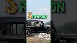 🚙🤯 Why I bought Mahindra&rsquo;s Thar Roxx - Made in India SUV 😎 #tharroxx #automobile #techplusgadgets