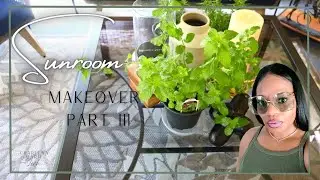 Sunroom Reveal 2022! | Home Decor| Indoor Outdoor Plants