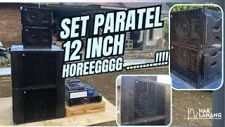 RITUAL SEBELUM KIRIM, CEKSOUND PAKET SET 12 INCH ASHLEY BOX PARATEL, SEPERTI APA SUARANYA