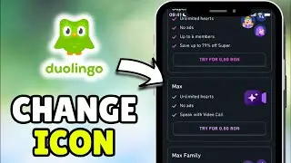 How to Change Your Duolingo App Icon - Fix Why Is the Duolingo Icon Sad and Tired? (iPhone/Android)
