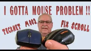 Мышь Tecknet M002 - исправить колесо прокрутки