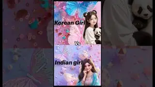 korean girl Vs indian girl #trendingshorts #dressess #fashion #choose your favourite