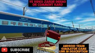 Wam 4 ICF Coaches Accident with Car Indian train simulator gameplay@Railosticgameplay