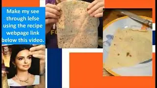 How to make the large thin Overland - Mondloch lefse Recipe (Decorah Style)