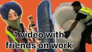 Work and fun with friends 