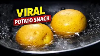Only 2 Potatoes 😱 You’ve NEVER Eaten Potatoes Like This Before! | Crispy Street Food Recipe