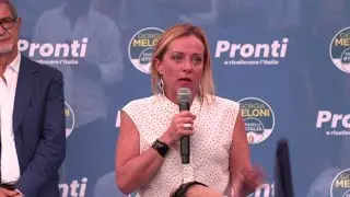 Elezioni, Meloni a Catania: 