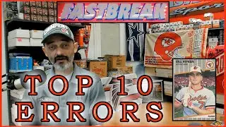 Top 10 Most Valuable Baseball Error Cards of the 1980's and How To Find Them