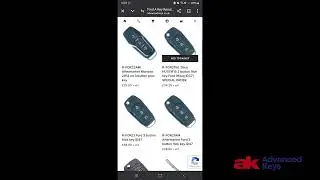 Advanced Keys NEW Web Site in Action...