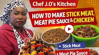 How to make Stick Meat, Meat Pie Sauce & Chicken | Easy Nigerian Recipe&hellip; 23/12/2025