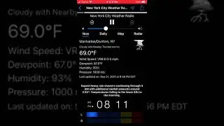 *EXTREMELY RARE* NY FLASH FLOOD EMERGENCY EAS #462