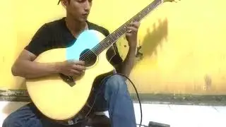 Nyobain Efek BLUES ELECTRIC  ke GITAR CUSTOM  |  Sweet Child O'Mine Melody - Guns N Roses