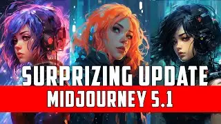 New Midjourney 5.1 Updates Are Live! These Changes Are Massive, Don't Miss Them!